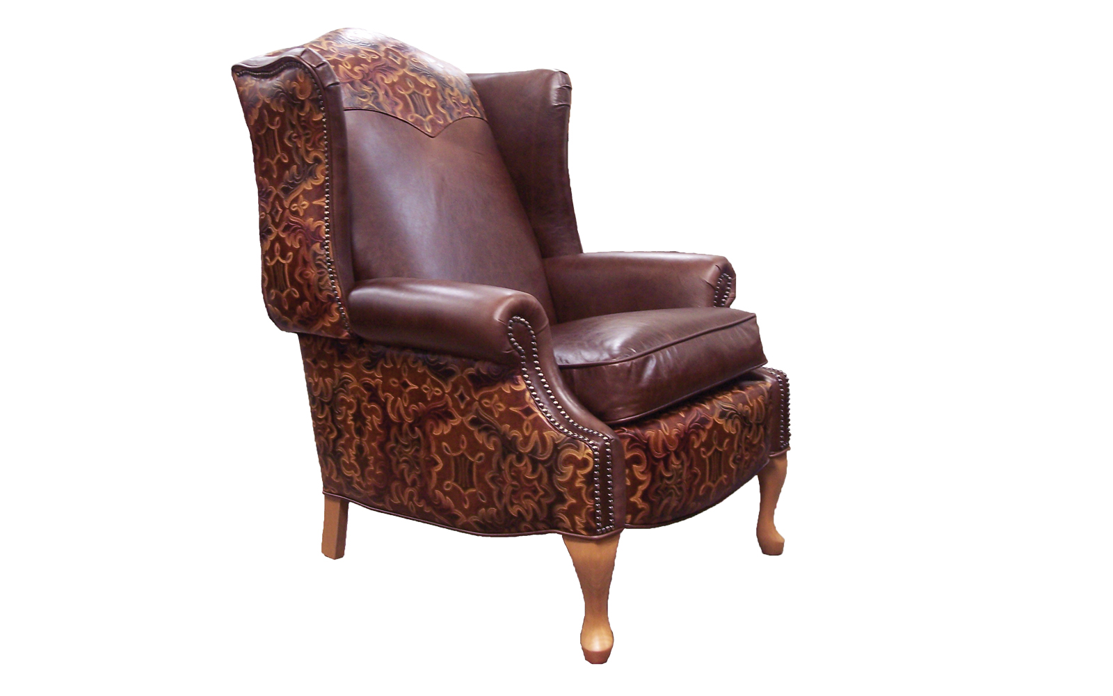 Abilene Push Back Recliner Arizona Leather Interiors